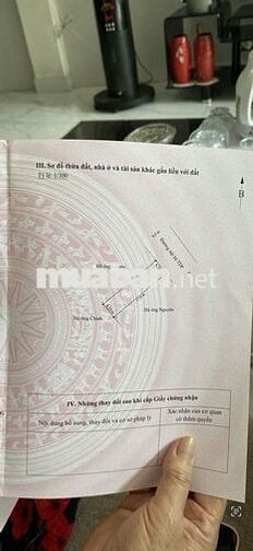 Chính chủ cần bán lô đất MT đường nhựa DT 72,25m2 Phường Tân Thành