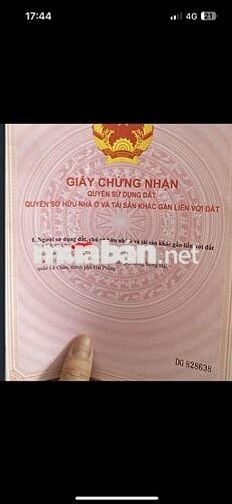 Chính chủ cần bán lô đất MT đường nhựa DT 72,25m2 Phường Tân Thành