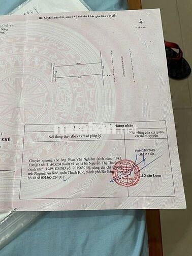 🏩 Bán đất mt đường 7m5 Lý Triện, Thanh khê, 94m2, 6.x tỷ tl