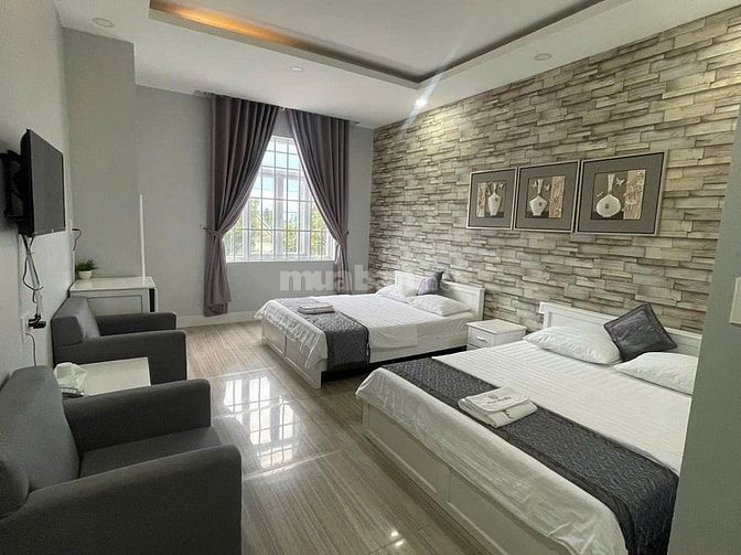 Bán khách sạn Thị Trấn Tràm Chim, Tam Nông, Đồng Tháp, 10x20, 12 phòng