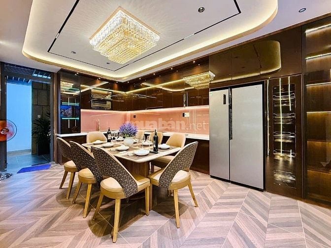 ⭐️Siêu phẩm 6 Lầu THANG MÁY gara đậu 2 xe hơi Mặt tiền Đường Số 3, P9