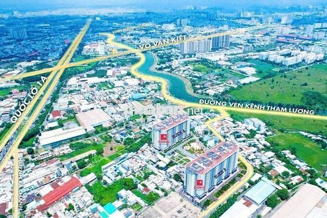 Bán gấp căn 2PN 85m2 chỉ 2,8x tỷ - nhà mới 100% có sổ,Conic Boulevard