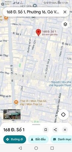 cần tìm nữ ở ghép đường số 1 P16, Gò Vấp