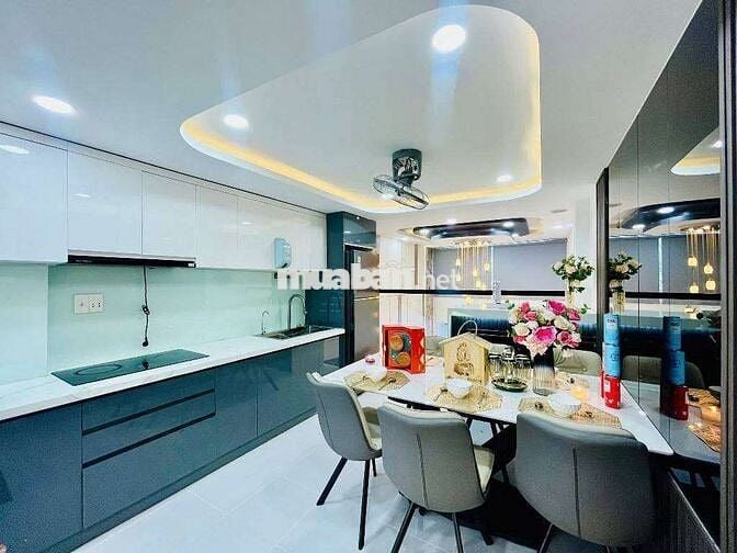 SIÊU PHẨM NHÀ ĐẸP HẺM XE HƠI 12M, GẦN EMART2, QUANG TRUNG, PHƯỜNG 14.