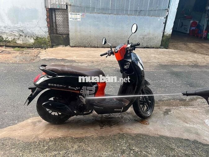 Honda Scoopy Đen Cam, Xe Tay Ga