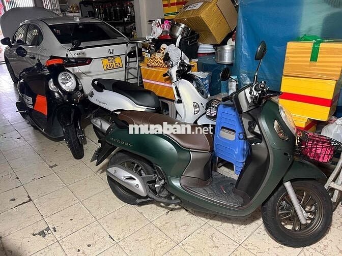 Honda Scoopy Đen Cam, Xe Tay Ga