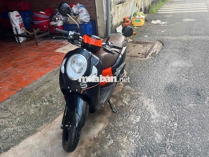 Honda Scoopy Đen Cam, Xe Tay Ga
