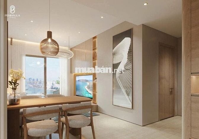 Căn hộ cao cấp - 48,2M2 - 1PN - Peninsula Sông Hàn TP Đà Nẵng