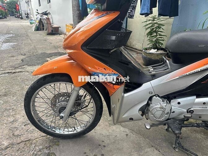 Honda Wave S 110 chính hãng màu Cam Bạc Đen