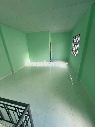 Nhà mới hẻm xe hơi thông 6x4m lầu 1pn 2wc. Gần ngã3 Tân Sơn Q Trung gv