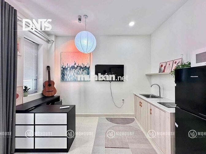Căn Hộ Studio Ban Công, Full NT Mới 100%, Hẻm OTo Gần CVien 23/9 - Q1