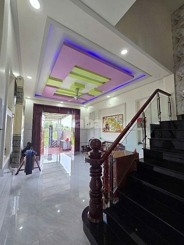 Nhà 1trệt, 1lầu, ST, Ấp 1, Tân Trạch, Cần Đước, LA, 330,4m2 thổ cư 