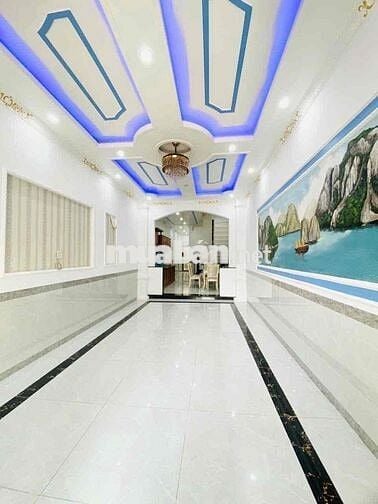 Nhà trệt 2 lầu 5 phòng ngủ sẵn 3 máy lạnh KDC Thới Nhựt 2