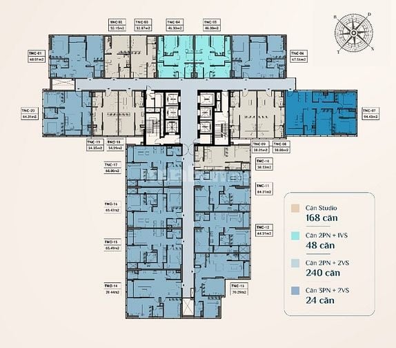 Căn Góc 2 Ngủ KHAN HIẾM Ưu đãi ĐẶC BIỆTtại The Ninety Complex 90 Láng