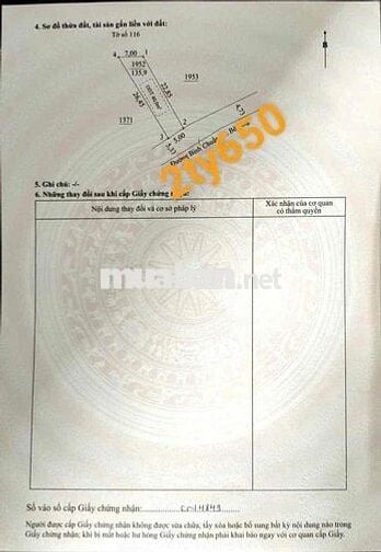 ÁN ĐẤT SỔ RIÊNG GIÁ F0 TẠI THUẬN AN BD