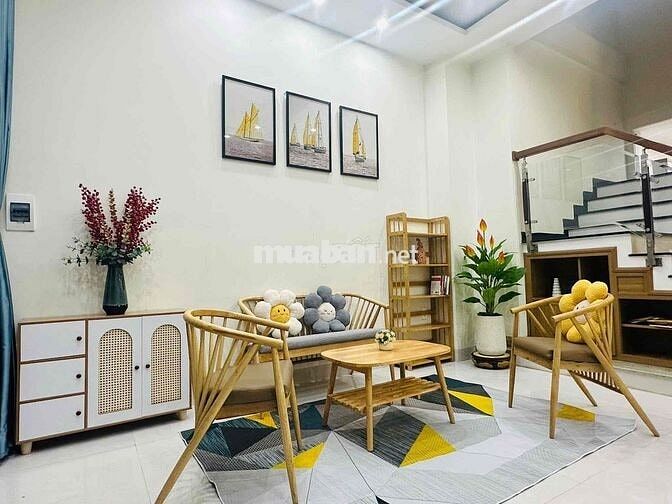 Nhà 3 tầng kiệt 6m kề HÀ HUY TẬP - FULL NỘI THẤT - GIẾNG TRỜI THOÁNG M
