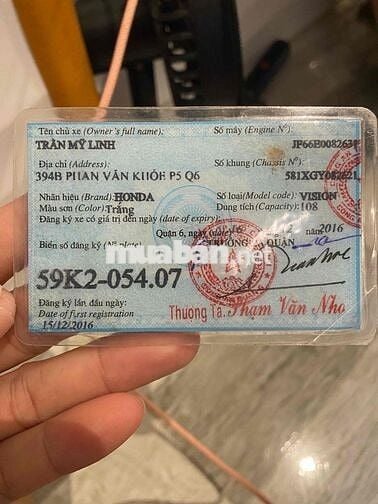 XE VÍON ( không có giò đạp )