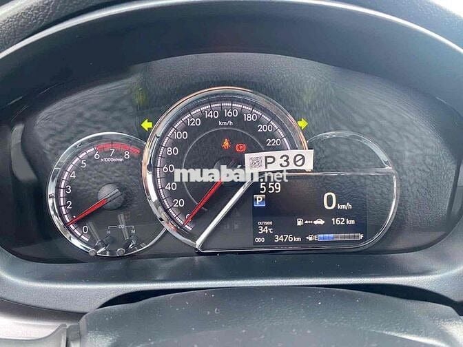 Toyota Vios 2025 G 1.5 CVT - 3400 km siêu mới