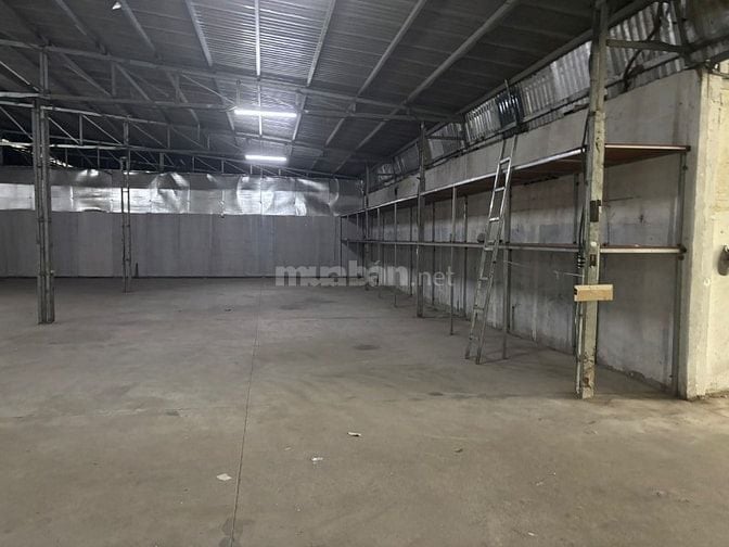 Cho thuê kho xưởng mặt bằng 850m2 MT Liên Phường, Phú Hữu, Quận 9