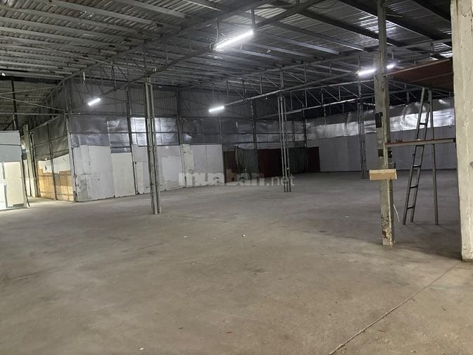 Cho thuê kho xưởng mặt bằng 850m2 MT Liên Phường, Phú Hữu, Quận 9