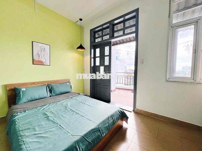 🌃🔑Cho thuê căn 1PN, bancol siêu to, máy giặt riêng, gần Hutech, UTH