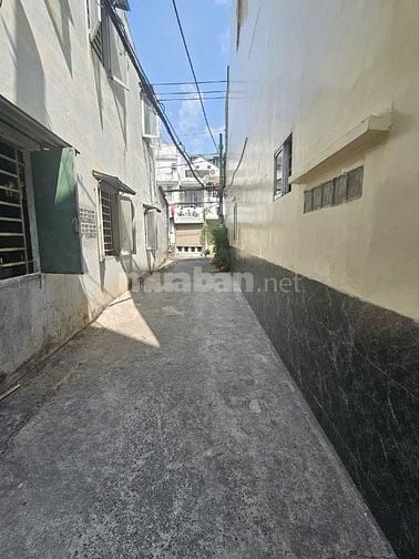 NGAY bệnh viện Hồng Đức! Nhà DT:4x14,5m, 2 mặt hẻm Thống Nhất, P11