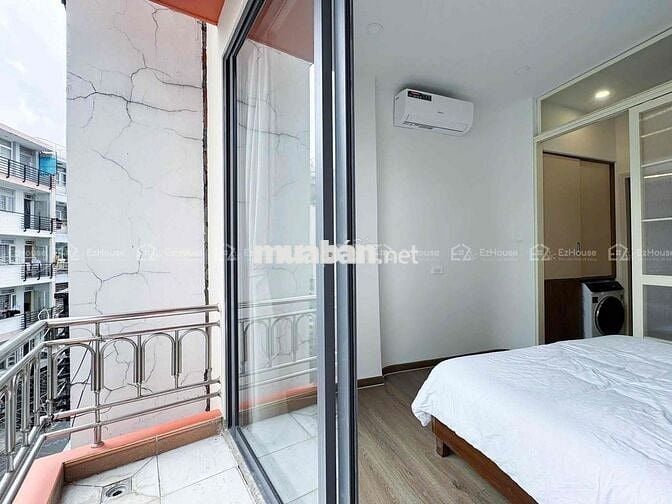STUDIO BAN CÔNG FULL NỘI THẤT MỚI 100% MÁY GIẶT RIÊNG GẦN VIETTEL