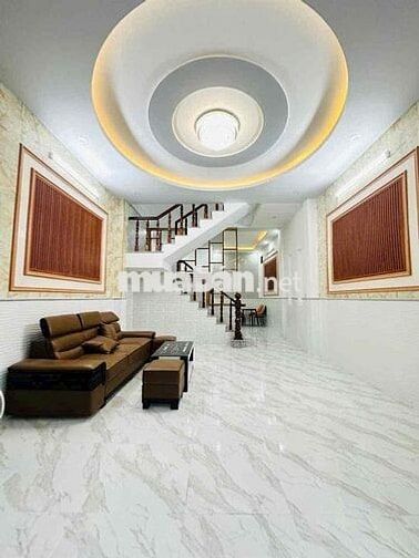NHÀ TRỆT LẦU MỚI 100% THIẾT KẾ HIỆN ĐẠI PHƯỜNG AN CƯ