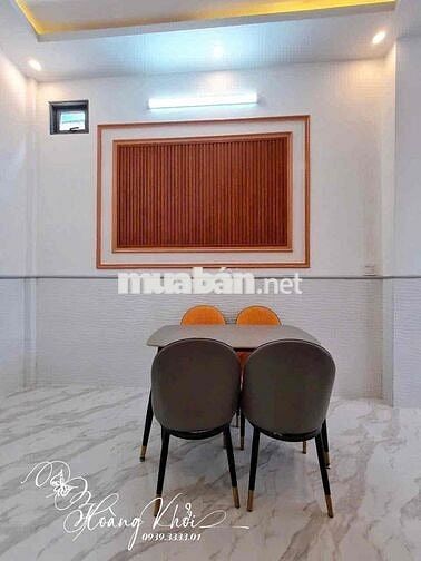 NHÀ TRỆT LẦU MỚI 100% THIẾT KẾ HIỆN ĐẠI PHƯỜNG AN CƯ