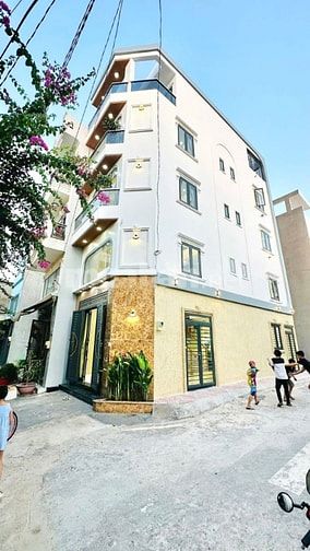 Nhà 5 tầng, Tân Hòa Đông, Phan Anh, hẻm xe tải 7m, căn góc ko lộ giới