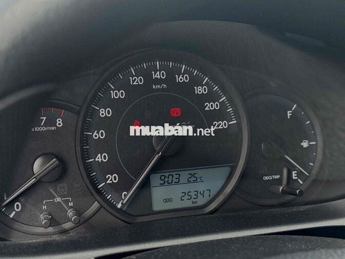 Toyota Vios 2019 1.5E MT - 25300 km