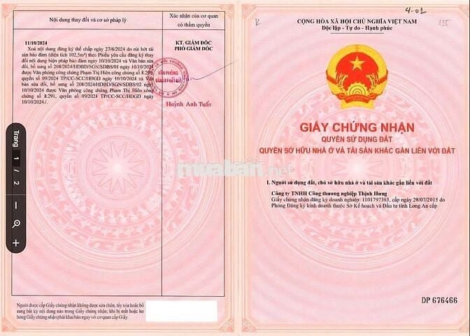 THE SOLIA - Đất Nền Đã Có Sổ Sẵn Sang Tên Ngay Tại Bến Lức, Long An