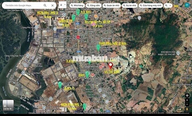 Đất thành phố Phú Mỹ - giá đầu tư, cơ hội sinh lời nhanh!