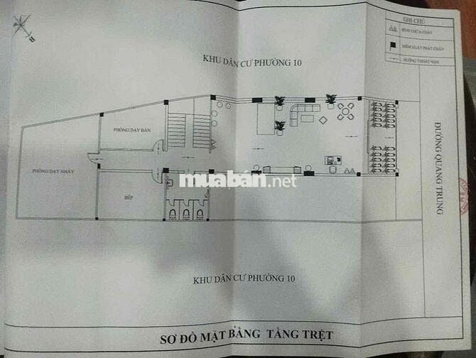 Toà nhà kinh doanh vị trí đẹp , sàn hơn 200m