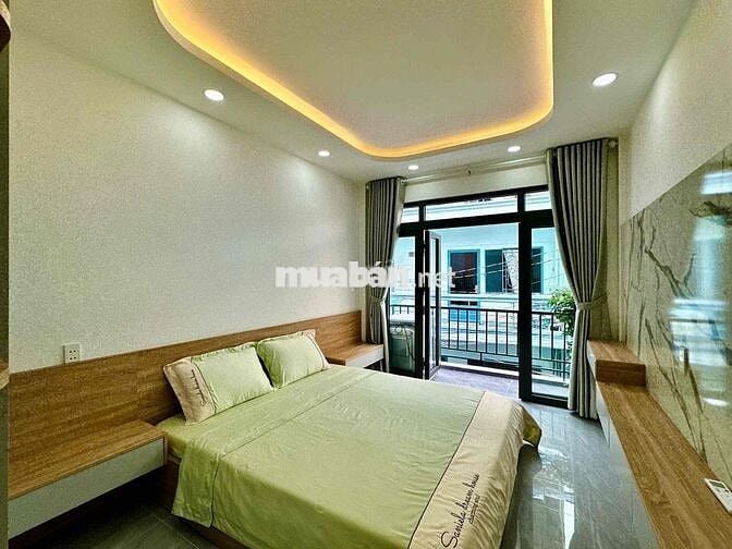 Nhà 2 mặt hẻm oto tới cửa Nguyễn văn công, P3, GV