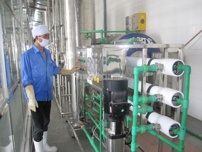 Thanh lý hệ thống sản xuất nước tinh khiết tại Hà nội