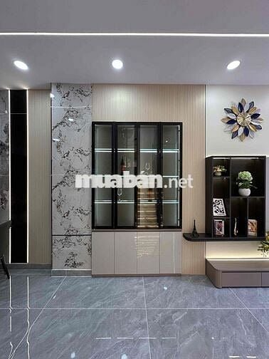 BÁN NHÀ,NHỈNH 5 TỶ 58 M2 XÂY TRỆT LẦU 3 PN,PHẠM VĂN CHIÊU GÒ VẤP