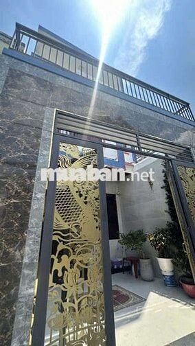 Nhà mới đẹp full nội thất đường xe hơi