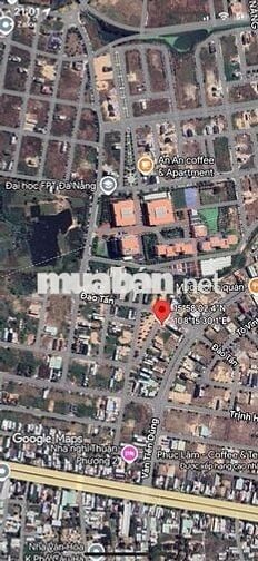 HOT ! LÔ ĐÂT 165M NGAN 7.3M ĐƯƠG 7.5M TDC 1B SAT VACH FPT ĐNA GIA 4T7