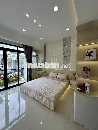 BÁN NHÀ,NHỈNH 5 TỶ 58 M2 XÂY TRỆT LẦU 3 PN,PHẠM VĂN CHIÊU GÒ VẤP