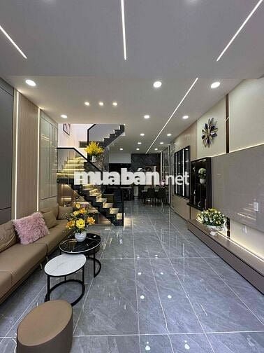 BÁN NHÀ,NHỈNH 5 TỶ 58 M2 XÂY TRỆT LẦU 3 PN,PHẠM VĂN CHIÊU GÒ VẤP