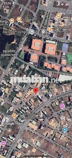 HOT ! LÔ ĐÂT 165M NGAN 7.3M ĐƯƠG 7.5M TDC 1B SAT VACH FPT ĐNA GIA 4T7