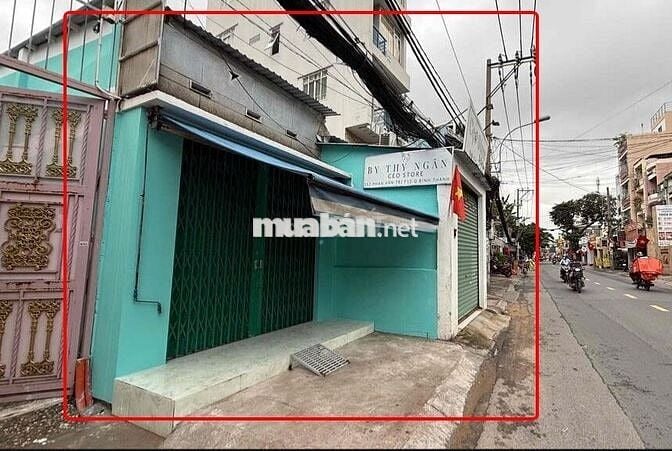 Mặt Tiền Phan Văn Trị 70m2 1 Lầu 2 Phòng Gần Nơ Trang Long Có Vỉa Hè