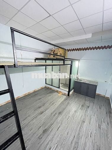 phòng cho thuê mặt tiền thanh đa bình thanh 20m gác bếp máy lạnh