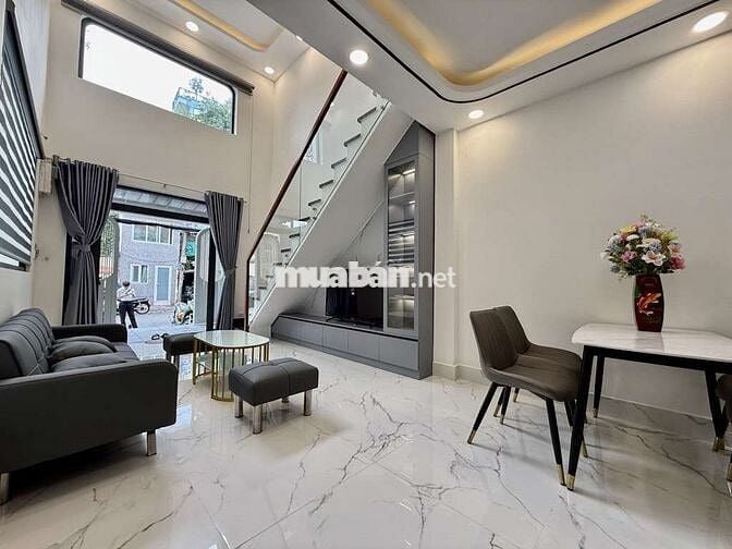 MẶT TIỀN LÔ GÓC DƯƠNG BÁ TRẠC – NHÀ MỚI 100% FULL NỘI THẤT – DTCN 60M²