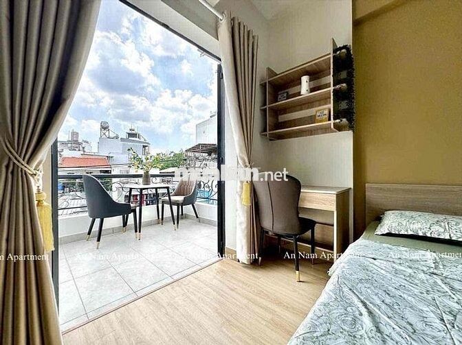 ✨CHO THUÊ 1PN BAN CÔNG - FULL NT, RỘNG 45m2✨ NGAY NGUYỄN VĂN ĐẬU