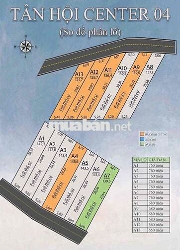 Đất đẹp gần chợ Tân Hội, giá mềm 760 triệu
