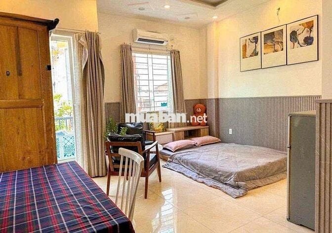 CHO THUÊ STUDIO BAN CÔNG SIÊU XINH_SIÊU CHILL_GẦN UEH, HCMUE, PNTU,