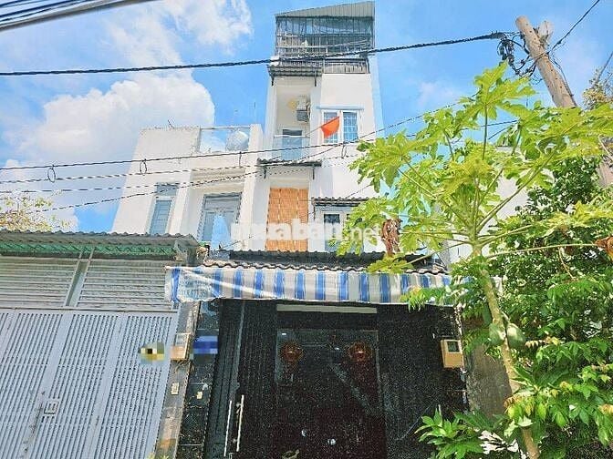 Bán nhà hẻm xe hơi đường Nơ Trang Long, Bình Thạnh, 23m2, 4 tầng BTCT
