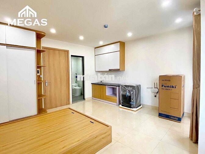 CHO THUÊ STUDIO BAN CÔNG FULL NỘI THẤT NGAY ĐẠI SỨ QUÁN HÀN, XUÂN ĐỈNH